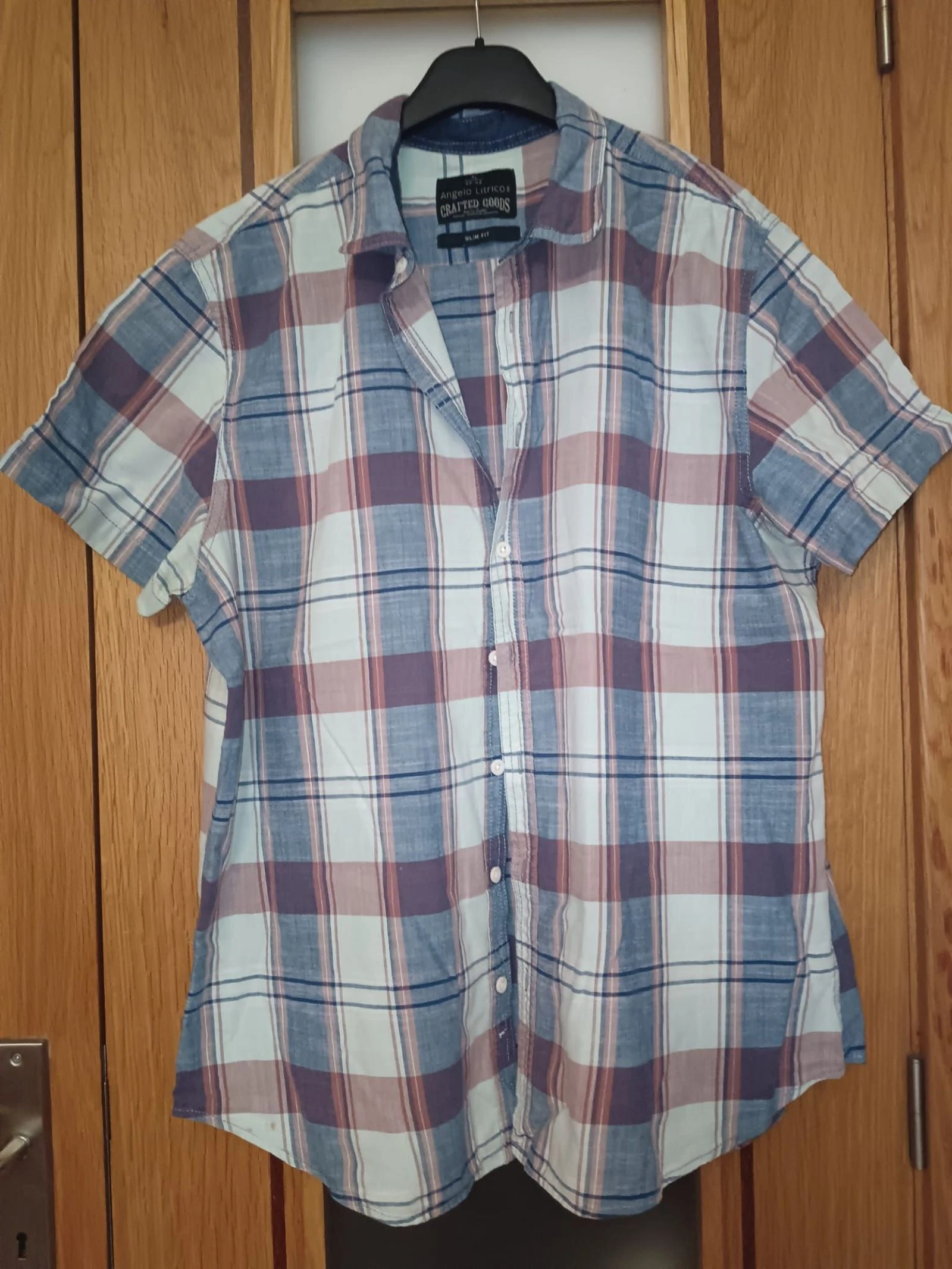 Camisa manga curta homem 